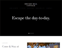 Tablet Screenshot of brushyhillcottage.com